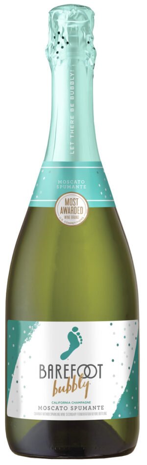 BAREFOOT BUBBLY MOSCATO SPUMANRE CHAMP 750