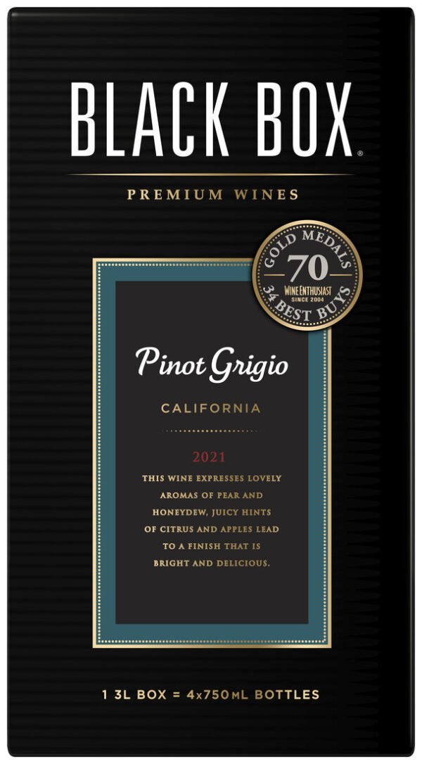 BLACK BOX PINOT GRIG BIB 3L