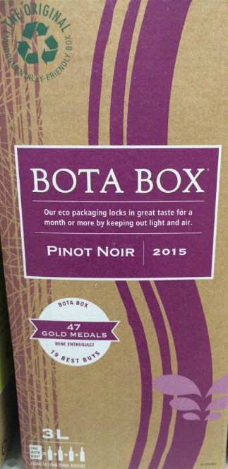 BOTA BOX PINOT NOIR 3L