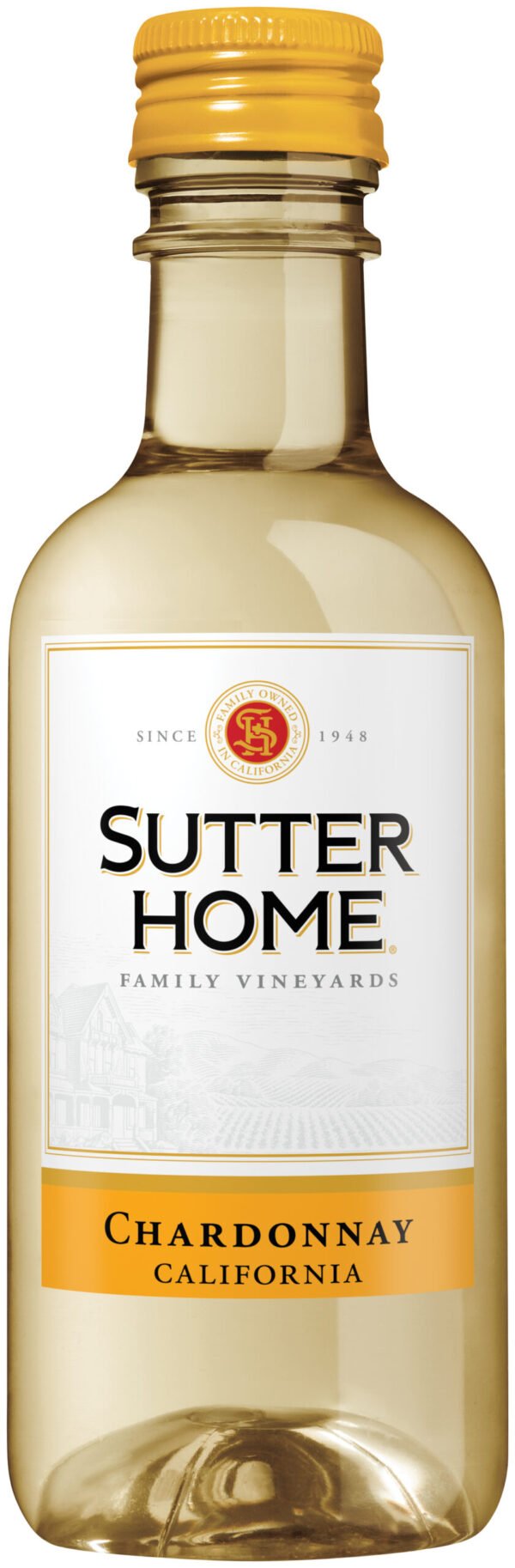 SUTTER HOME CHARD 187ML 4PK