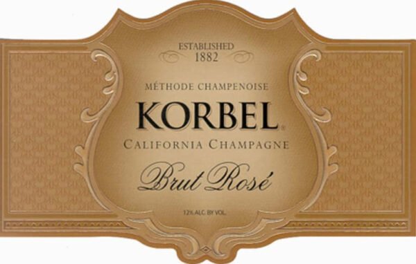 KORBEL SPARK BRUT ROSE 750