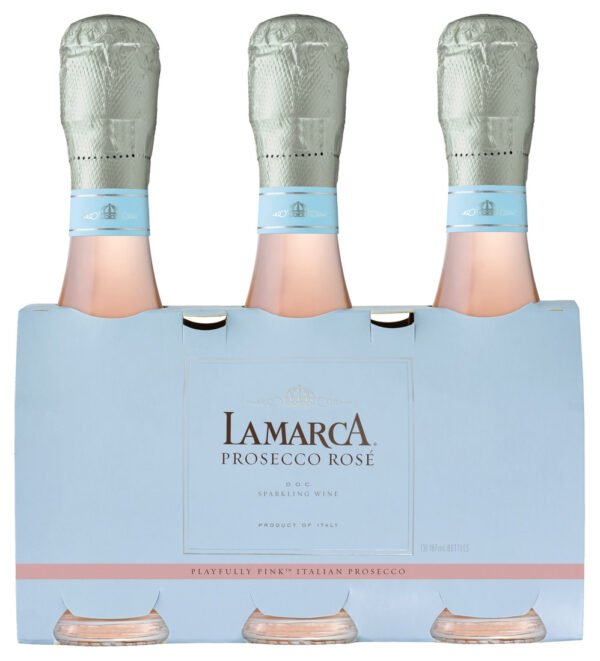 LA MARCA PROSECCO ROSE 3PK 187ml