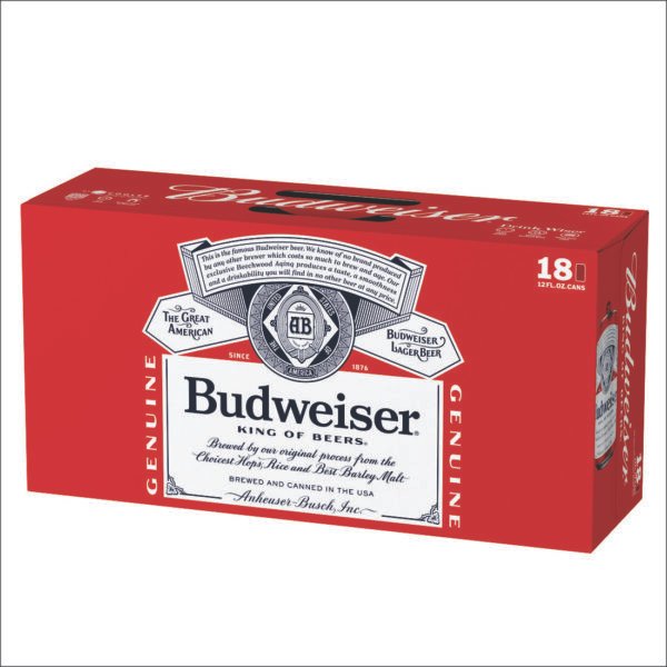 BUD 18PK CAN