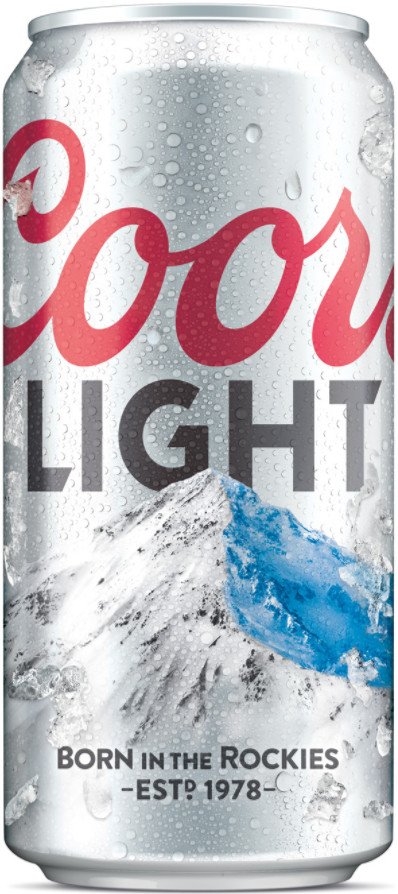 COORS LIGHT SINGLE 24OZ CAN