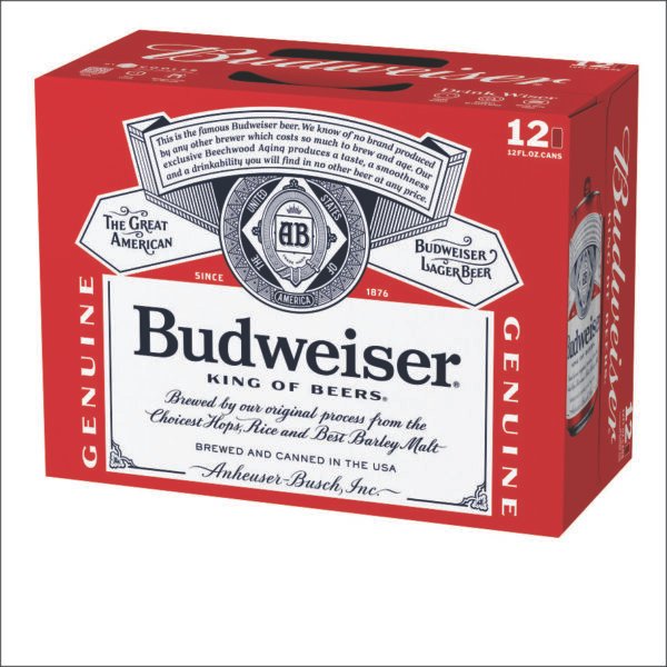 BUD 12PK CAN - 12OZ