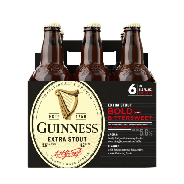 GUINNESS EX STOUT 6PK BTL
