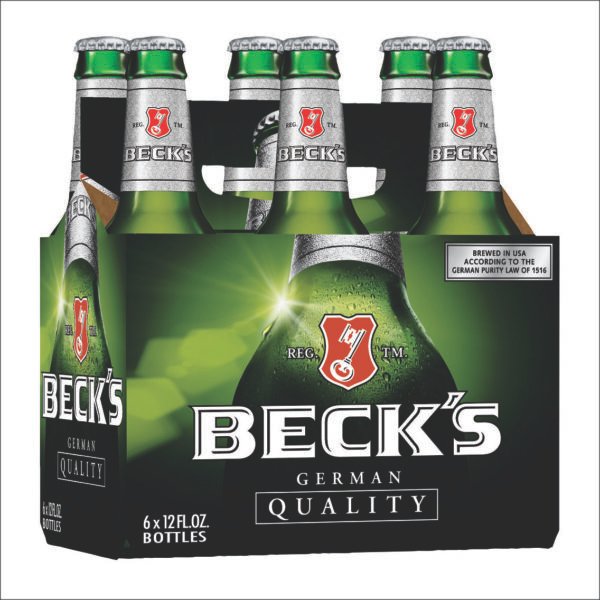 BECKS 6PK BTL