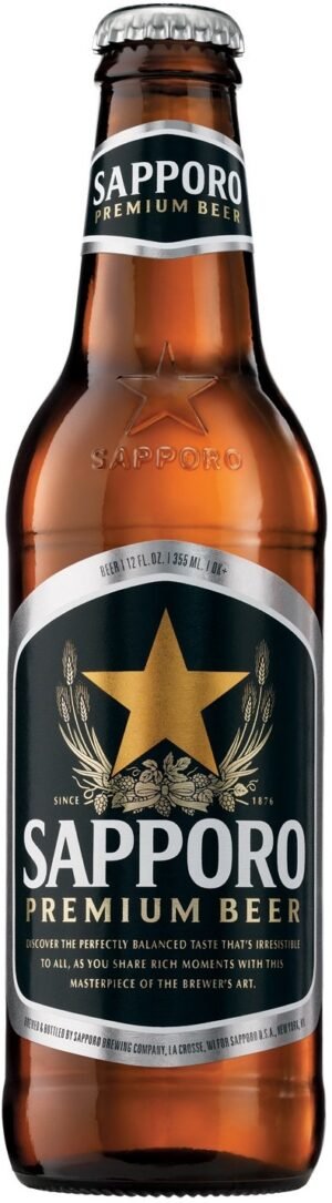 SAPPORO PREMIUM DRAFT 6PK BTL