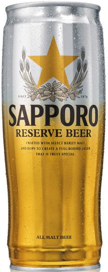 SAPPORO GOLD RESERVE DRAFT 24oz SINGLE CAN