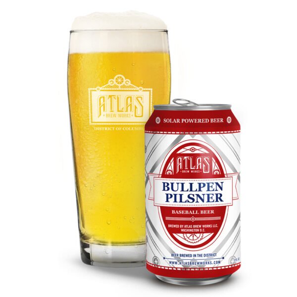ATLAS BULLPEN PILSNER 6PK CAN
