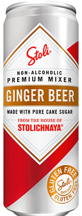 STOLI N/A GINGER BEER 4PK CAN