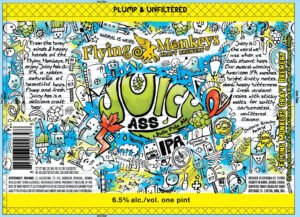 13799.jpg FLYING MONKEY JUICY ASS IPA 16OZ 4PK CAN