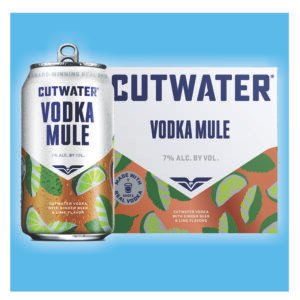 CUTWATER VODKA MULE 4PK 355ML CAN