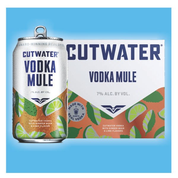 CUTWATER VODKA MULE 4PK 355ML CAN