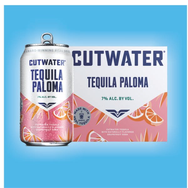 CUTWATER TEQUILA PALOMA 4PK 355ML CAN