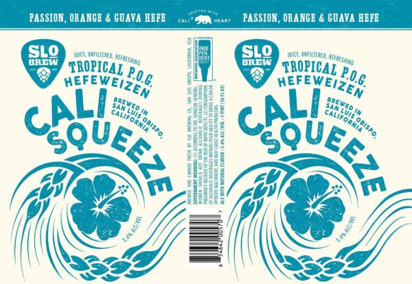 SLO BREW TROPICAL P.O.G HEFEWEIZEN 16OZ 4PK CAN