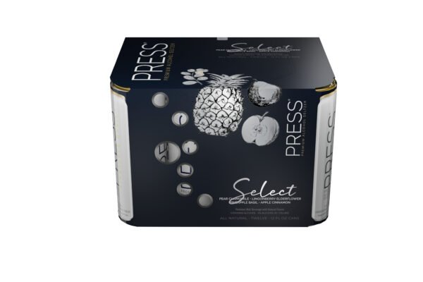 PRESS SELTZER SELECT VARIETY 12PK CAN