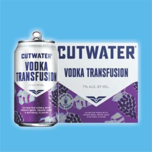 CUTWATER VODKA TRANSFUSION 4PK 355ML CAN