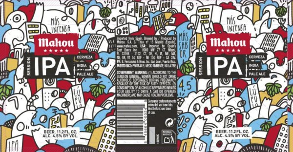 MAHOU SESSION IPA 6PK CAN