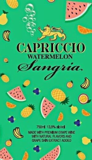 CAPRICCIO WATERMELON SANGRIA 4PK 375ML