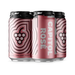CAPITOL CIDER HOUSE CAPITOL ROSE CIDER 4PK 12OZ