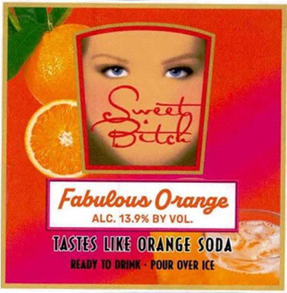 SWEET BITCH FABULOUS ORANGE 750