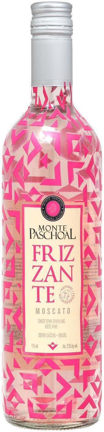 MONTE PASCHOL SWEET MOSCATO ROSE 750ML