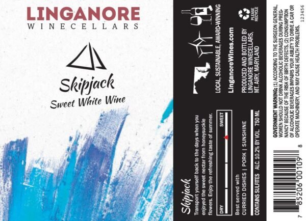 LINGANORE SKIPJACK SWEET WHITE 750