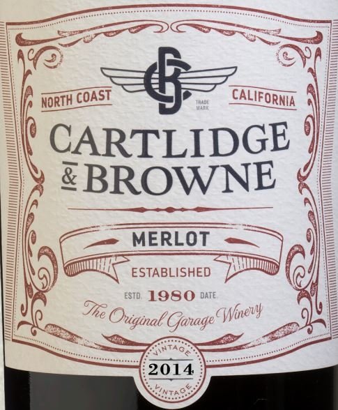 CARTLIDGE & BROWNE MERLOT 750