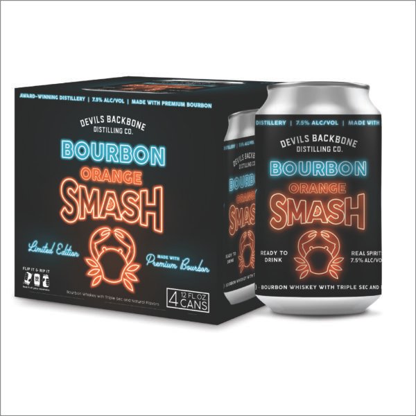 DB RTD BOURBON ORANGE SMASH 4PK CAN