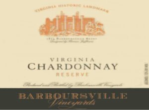 BARBOURSVILLE(VA) CHARDONNAY 750
