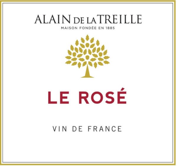 ALAIN DE LA TREILLLE ROSE D'ANJOU 750