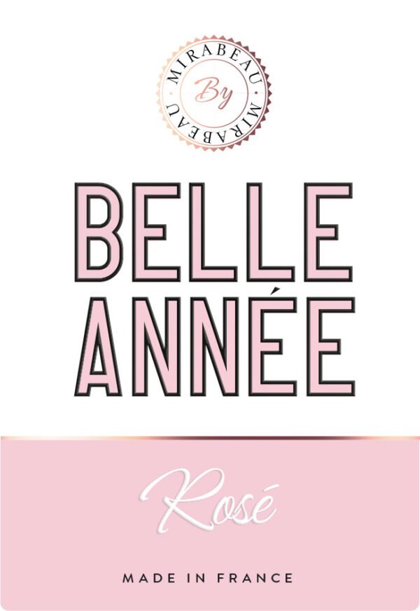 MIRABEAU BELLE ANNEE ROSE 750ML