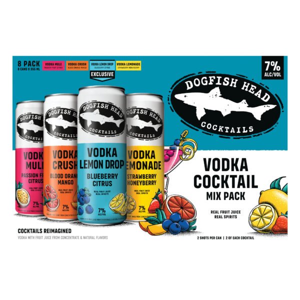 241601.jpg DOGFISH HEAD RTD BAR CART VODKA MIX 8PK 355ML CAN
