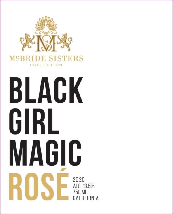 MCBRIDE SISTERS BLACK GIRL ROSE 750ML