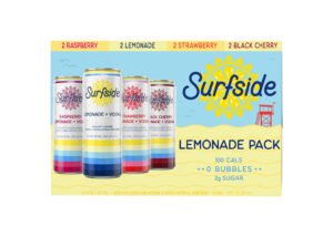 SURFSIDE RTD LEMONADE VARIETY 8PK  355ML CAN
