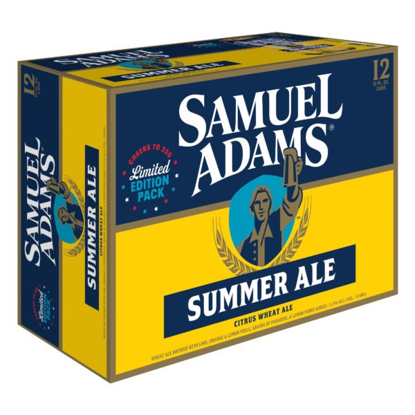 SAM ADAMS COLD SNAP WHITE ALE 12PK CAN