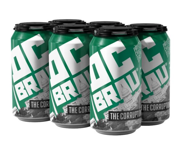 DC BRAU CORRUPTION IPA 6PK CAN