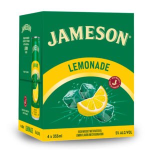 297526.jpg JAMESON RTD WHISKEY LEMONADE 4PK 355ML