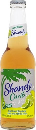 CARIB SHANDY LIME BEER 6PK BTL