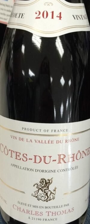 CHARLES THOMAS COTES DE RHONE 750ML