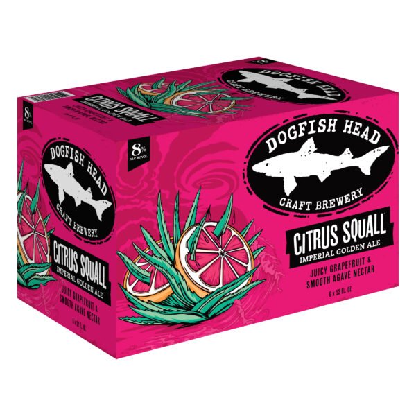 DOGFISH HEAD CITRUS SQUALL  6PK CAN