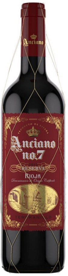 ANCIANO NO7 RIOJA RESERVA TEMPRANILLO 750