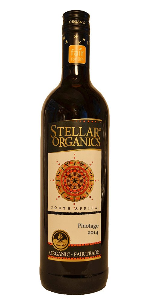 STELLAR ORGANIC PINOTAGE 750ML