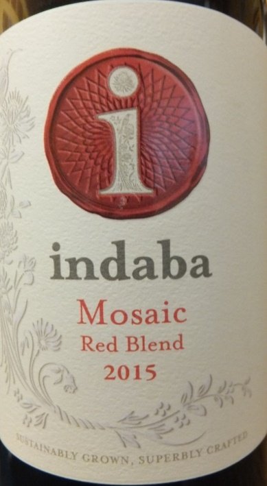INDABA MOSAIC RED BLEND 750