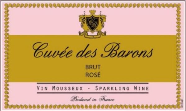 CUVEE DES BARONS BRUT ROSE 750