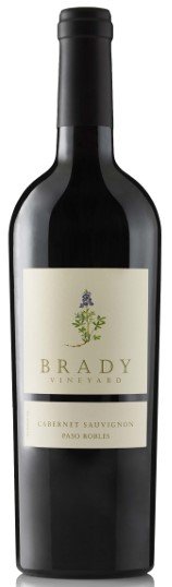 BRADY VINEYARDS PASO ROBLES CAB/SAU 750ml