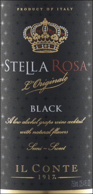 335260.jpg STELLA ROSA BLACK SEMI SWEET RED 750