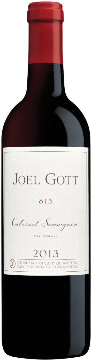 Joel Gott 815 bottle 001 JOEL GOTT #815 CAB/SAU750 ML