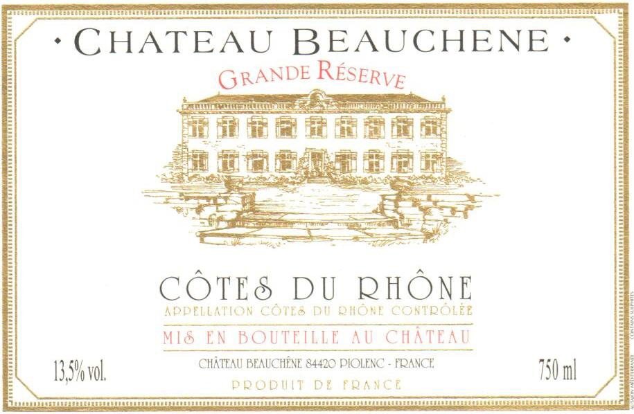 RESERVE DE LA DAME L'OISEAU CD RHONE 750ML